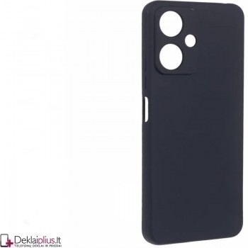 Silikoninis ploniausias dėklas su kameros apsauga - juodas (Xiaomi Redmi 13C 5G) Silikoninis ploniausias dėklas su kameros apsauga - juodas (Xiaomi Redmi 13C 5G)